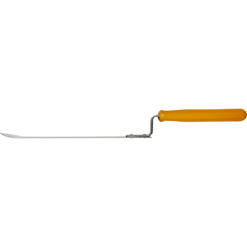 Нож для распечатывания рамок JERO с серрейторной заточкой и пластиковой ручкой, длина лезвия 250 мм, ширина 48 мм